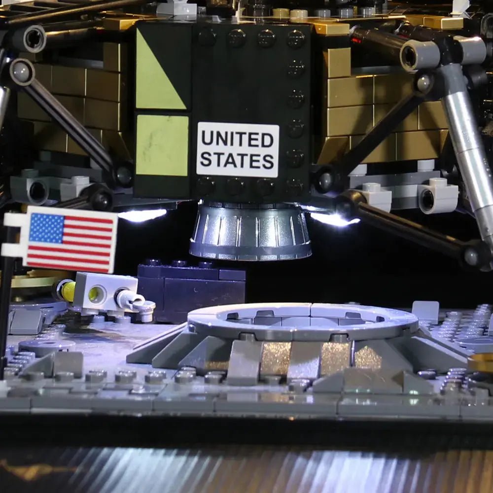 Light Kit for LEGO NASA Apollo 11 Lunar Lander 10266 - Bright My Bricks