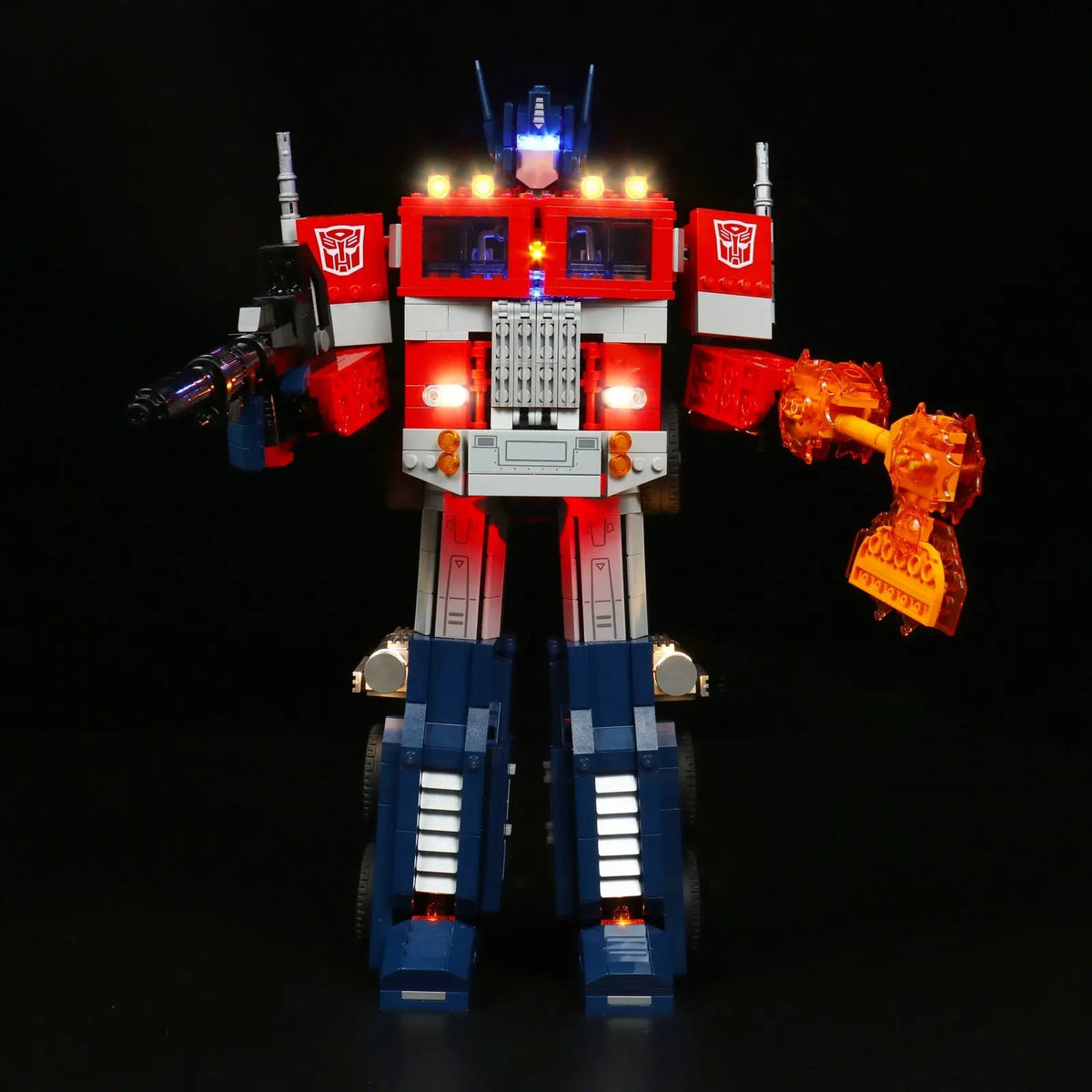 LED light kit for LEGO® Icons Optimus Prime #10302 | Bright My Bricks