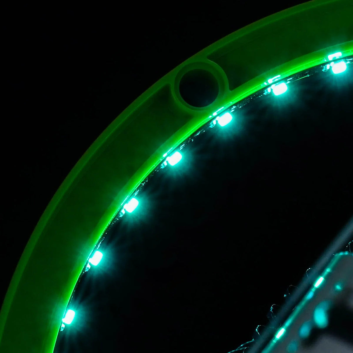 LEGO® Icons Project Hail Mary #11389 — installed and glowing (RGB LED light kit)