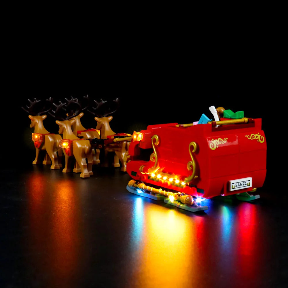 Light Kit for LEGO® Icons Santa's Sleigh #40499