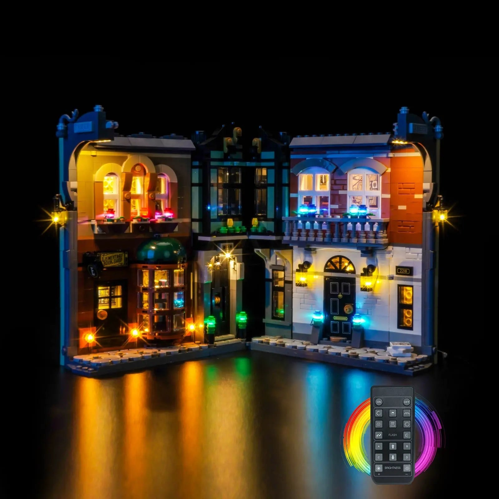 Light Kit for LEGO Icons Sherlock Holmes: Book Nook #10351 - Bright My Bricks