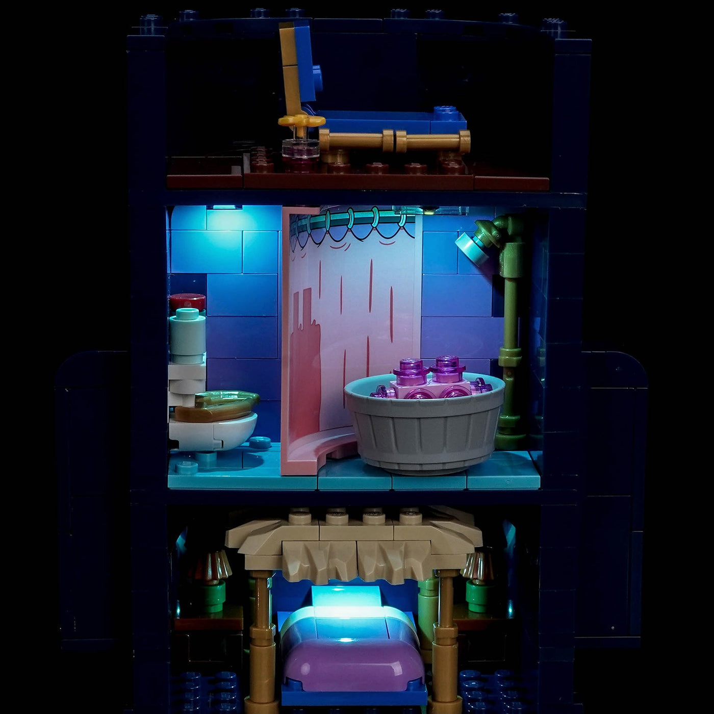 light kit for LEGO® Icons SpongeBob SquarePants: Bikini Bottom #11386, the pineapple house lit from inside
