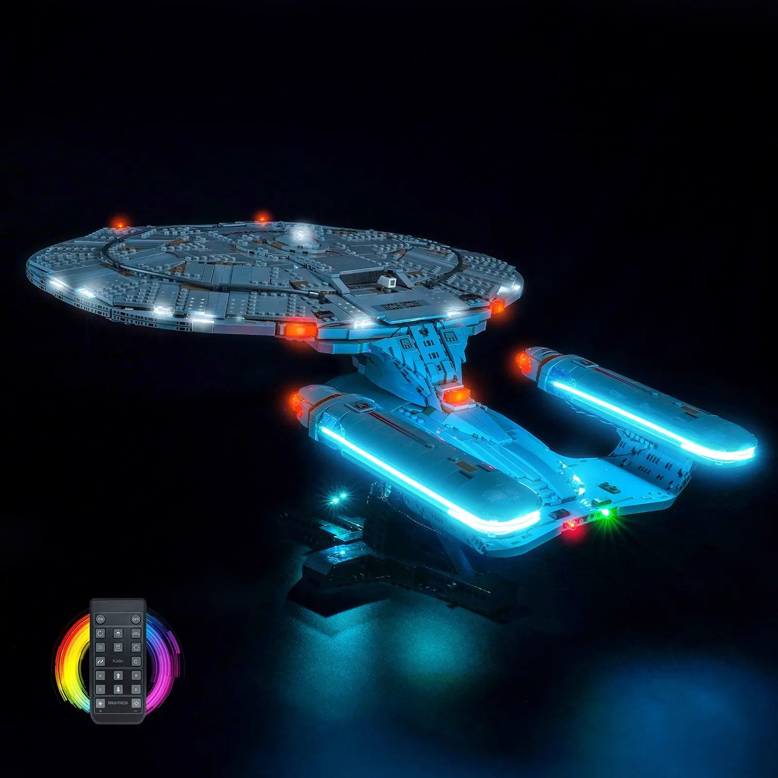 Light Kit for LEGO Star Trek Enterprise 10356 | Bright My Bricks