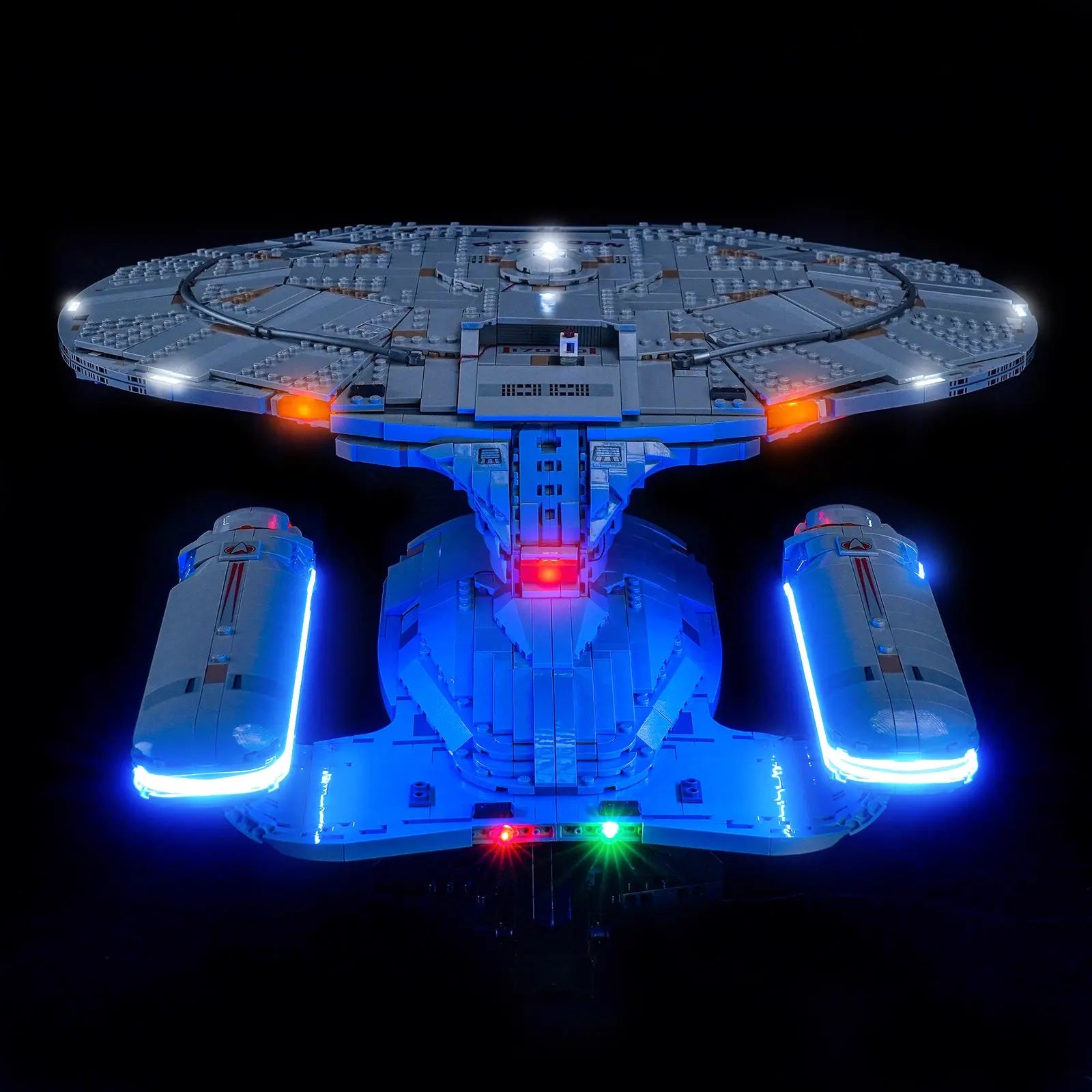 Light Kit LEGO Icons Star Trek: U.S.S. Enterprise NCC-1701-D #10356 display view