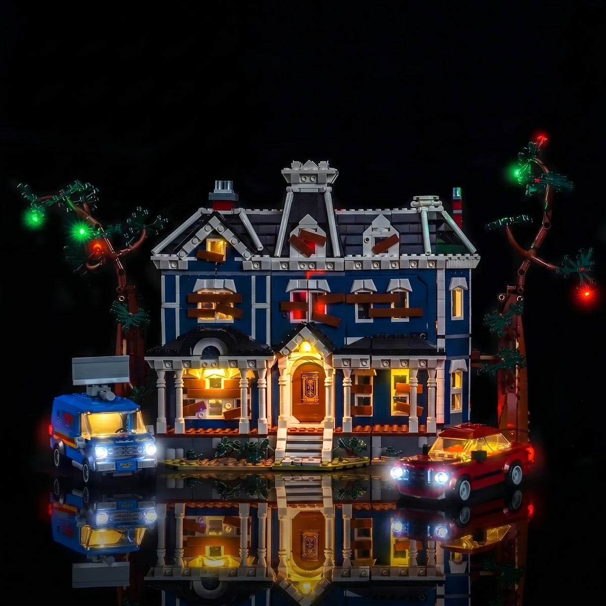LED light kit for LEGO® Icons Stranger Things: The Creel House #11370 | Bright My Bricks