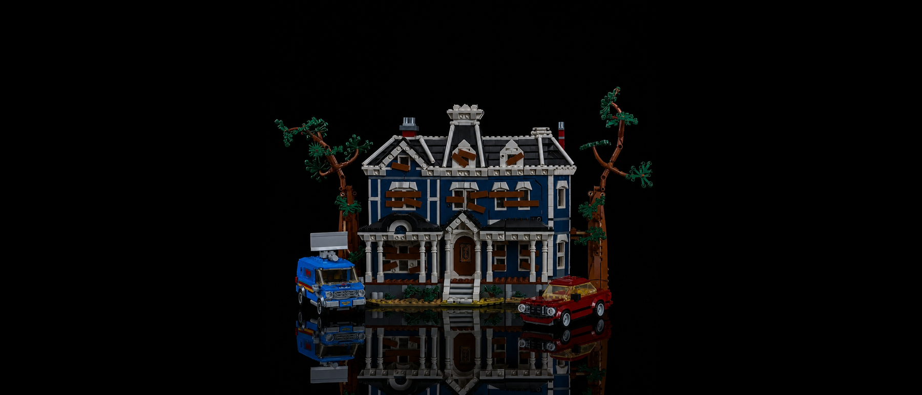 LED-Beleuchtungsset für LEGO® Stranger Things: The Creel House #11370 — standard build, without the LED light kit