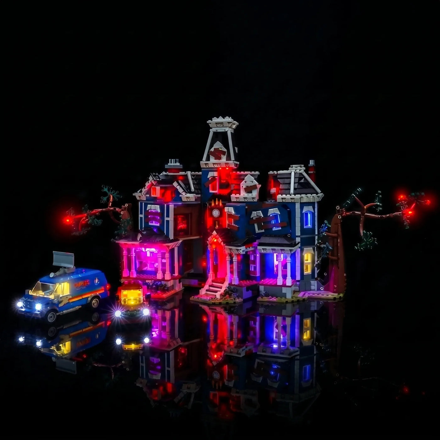 LED light kit for LEGO® Icons Stranger Things: The Creel House #11370 | Bright My Bricks