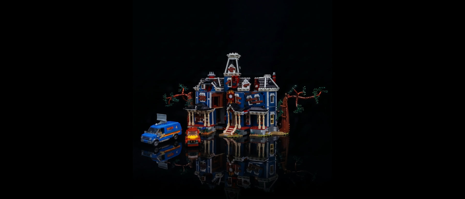LED-Beleuchtungsset für LEGO® Stranger Things: The Creel House #11370 — standard build, without the LED light kit
