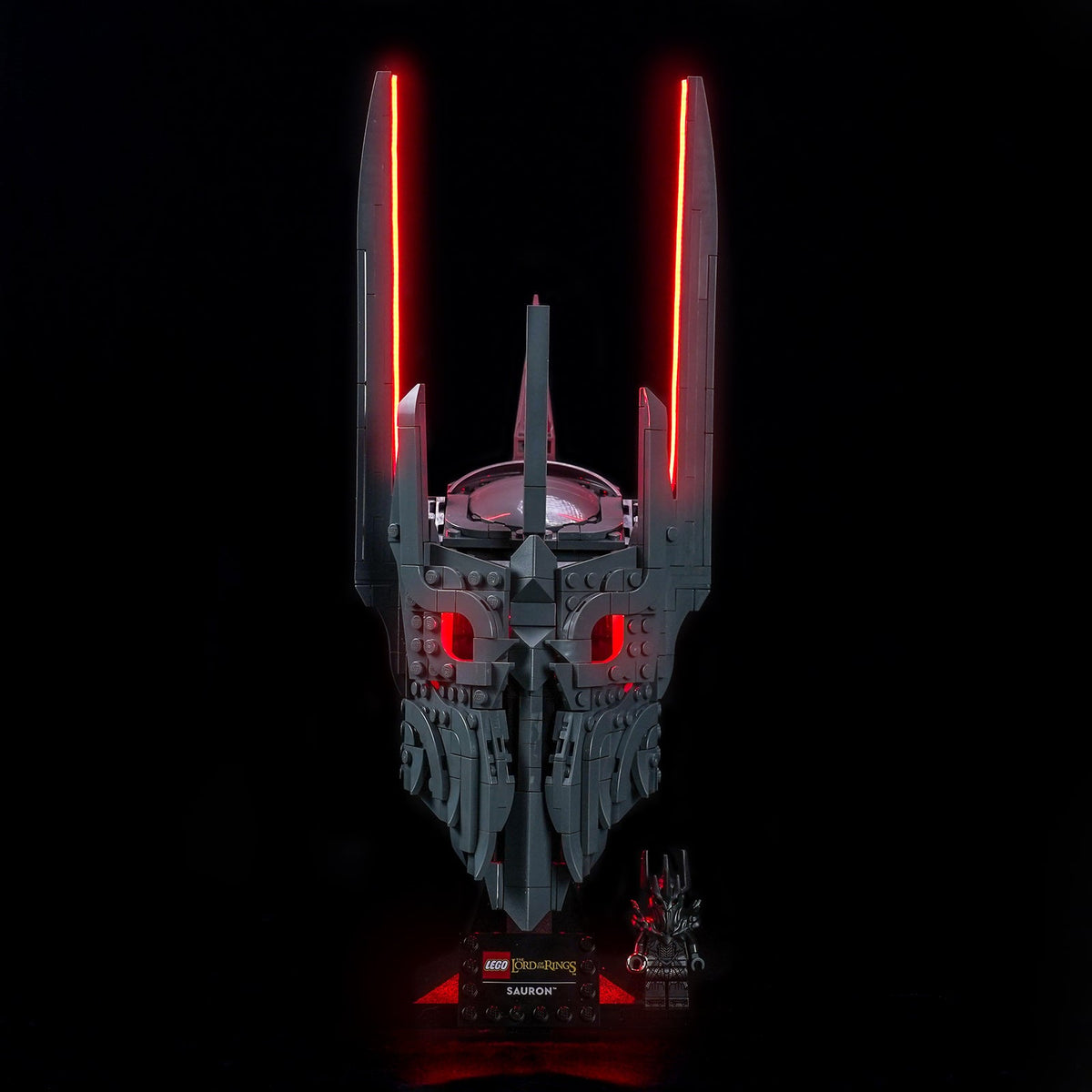 LED light kit for LEGO® Icons The Lord of the Rings: Sauron's Helmet #11373 | Bright My Bricks