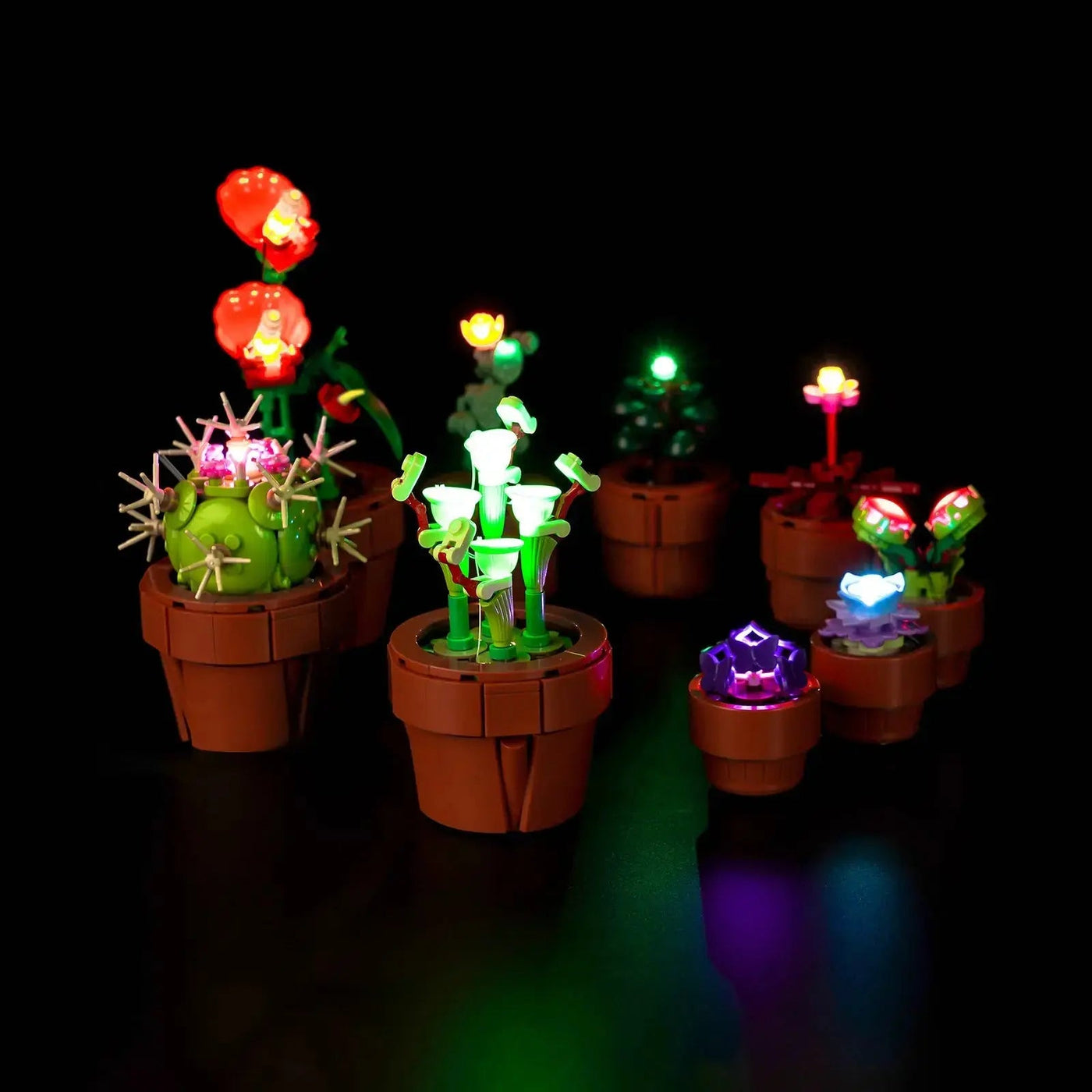 LED light kit for LEGO® Icons Tiny Plants #10329 | Bright My Bricks