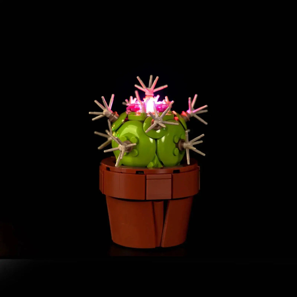 LED strips and bricks detail: Bright My Bricks RGB LED light kit for LEGO® Icons Tiny Plants #10329