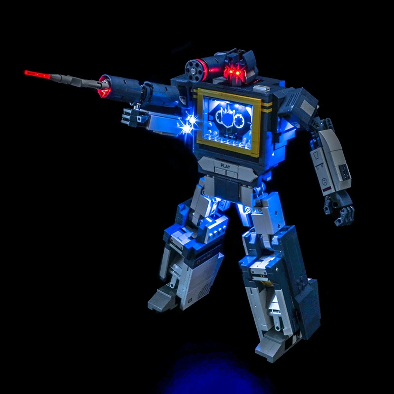 Light Kit LEGO Icons Transformers: Soundwave #10358 display view
