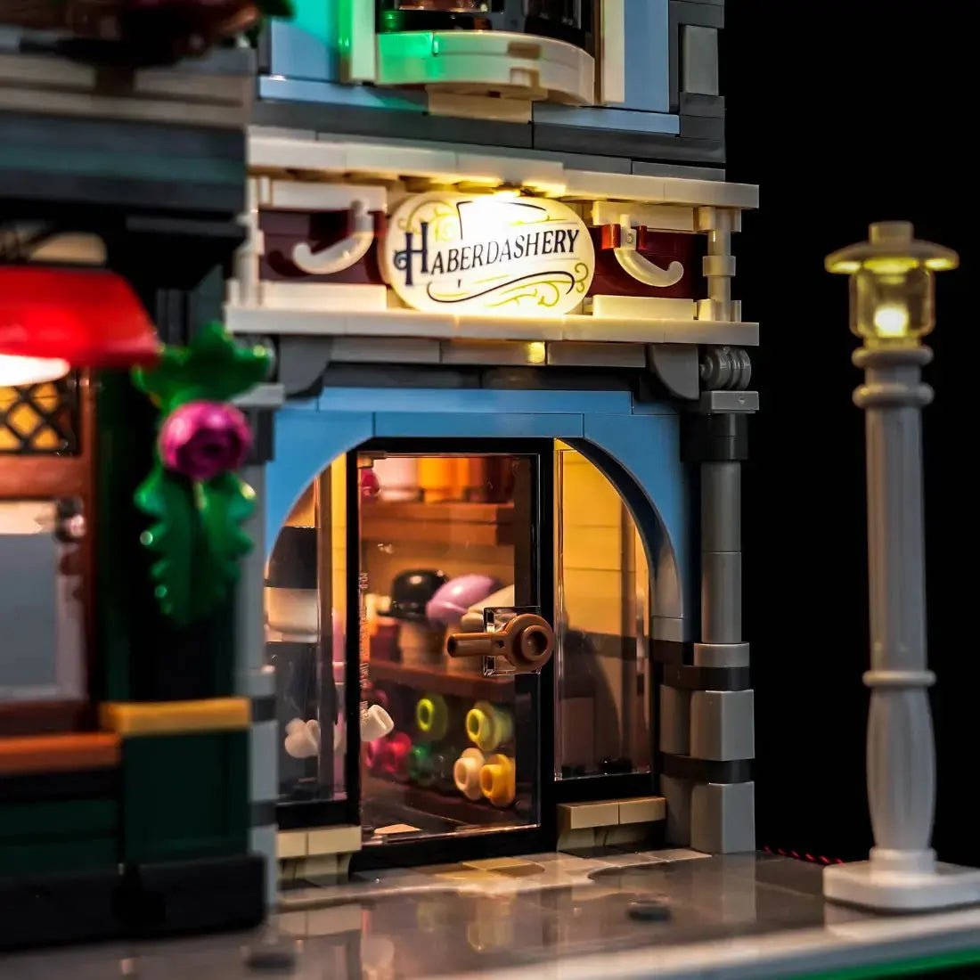 Light Kit for LEGO Icons Tudor Corner #10350 - Bright My Bricks