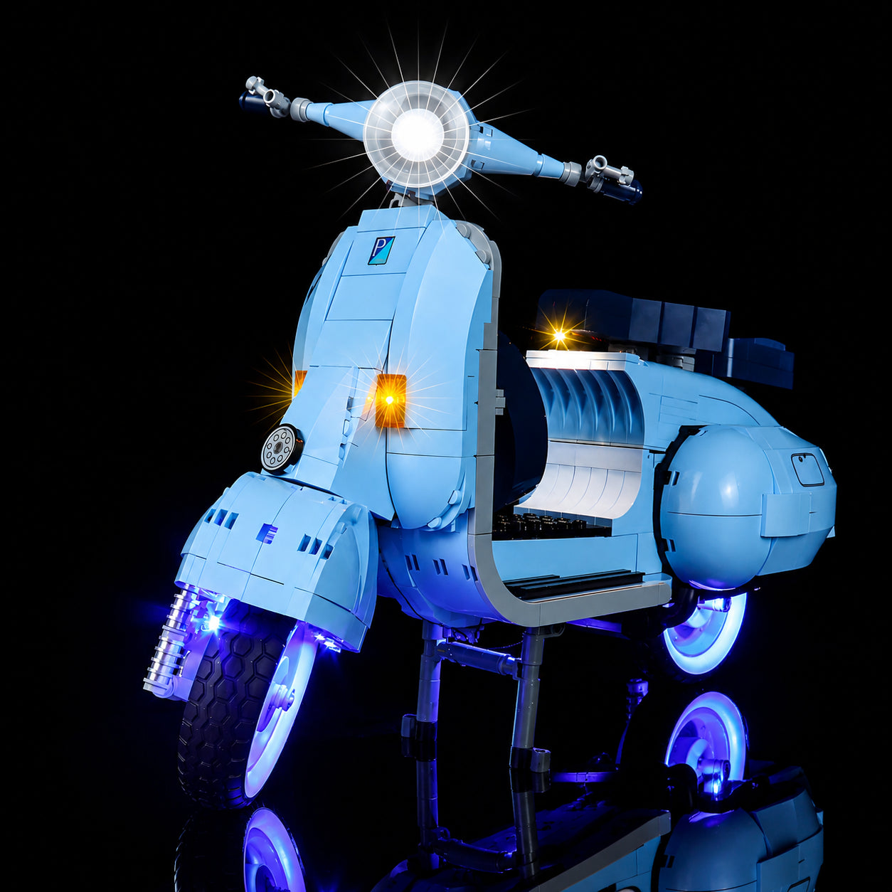 LED light kit for LEGO® Icons Vespa 1225 #10298 | Bright My Bricks