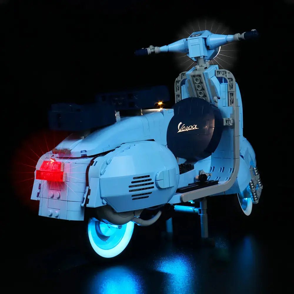 Light Kit LEGO Icons Vespa 1225 #10298 display view