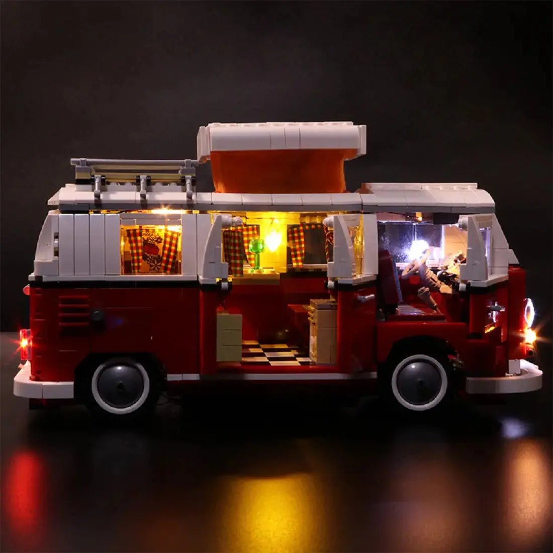 LED-Beleuchtungsset für LEGO® Volkswagen T1 Campingbus #10220