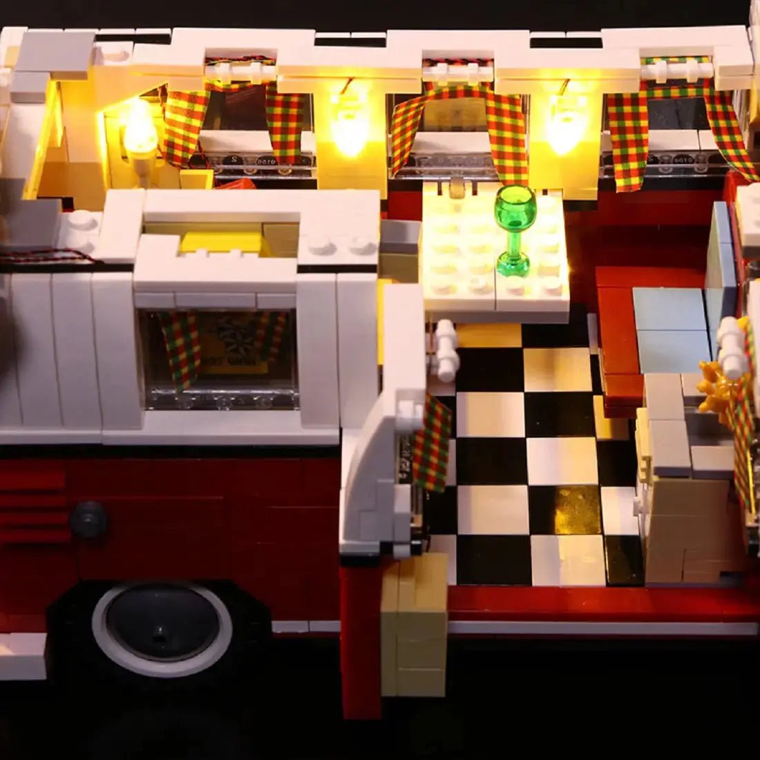 LED-Beleuchtungsset für LEGO® Volkswagen T1 Campingbus #10220