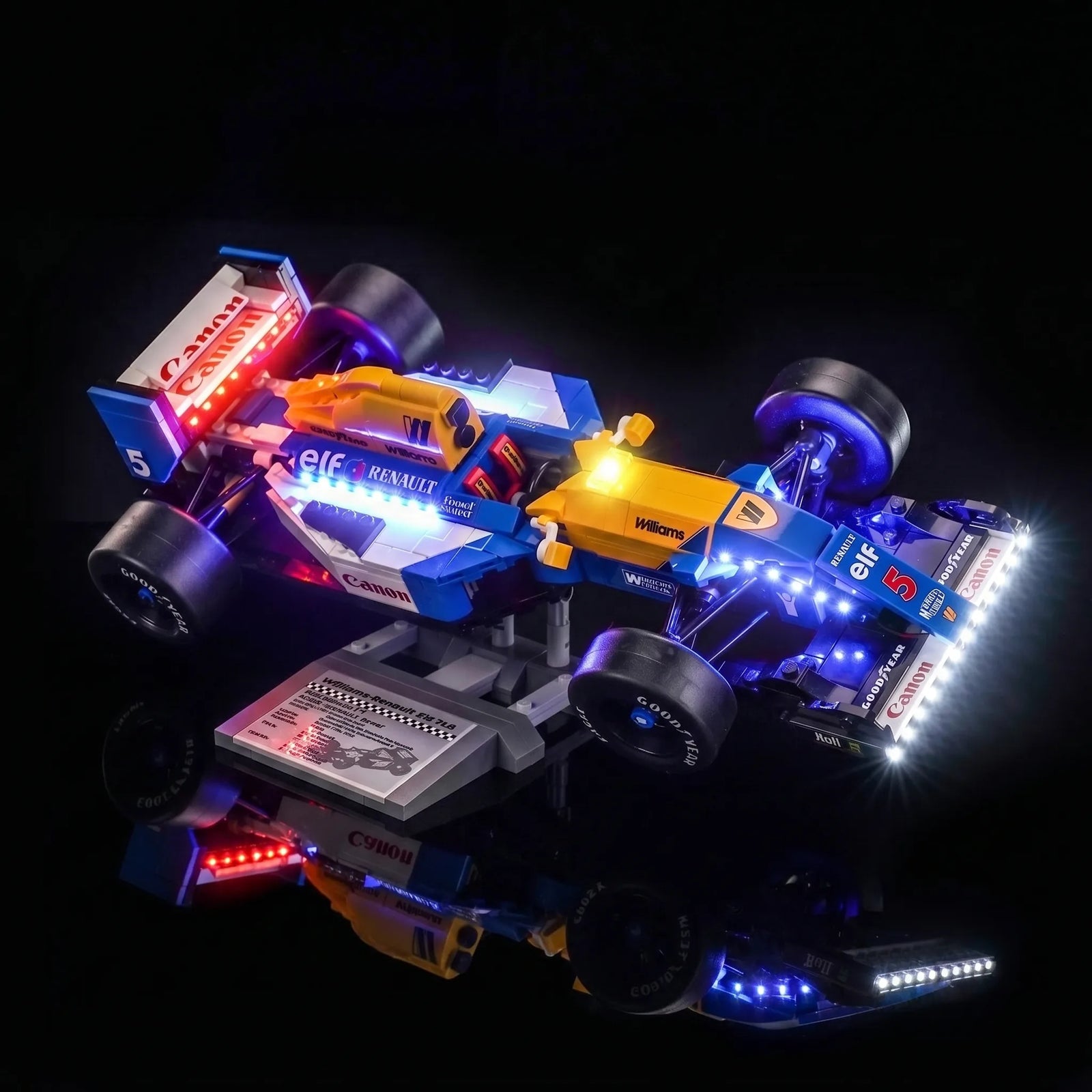 Kit LED pour LEGO® Williams Racing FW14B et Nigel Mansell #10353