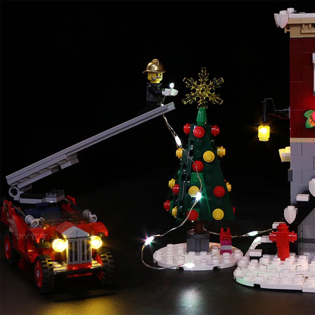 Light Kit for LEGO® Icons Winter Village Fire Station #10263