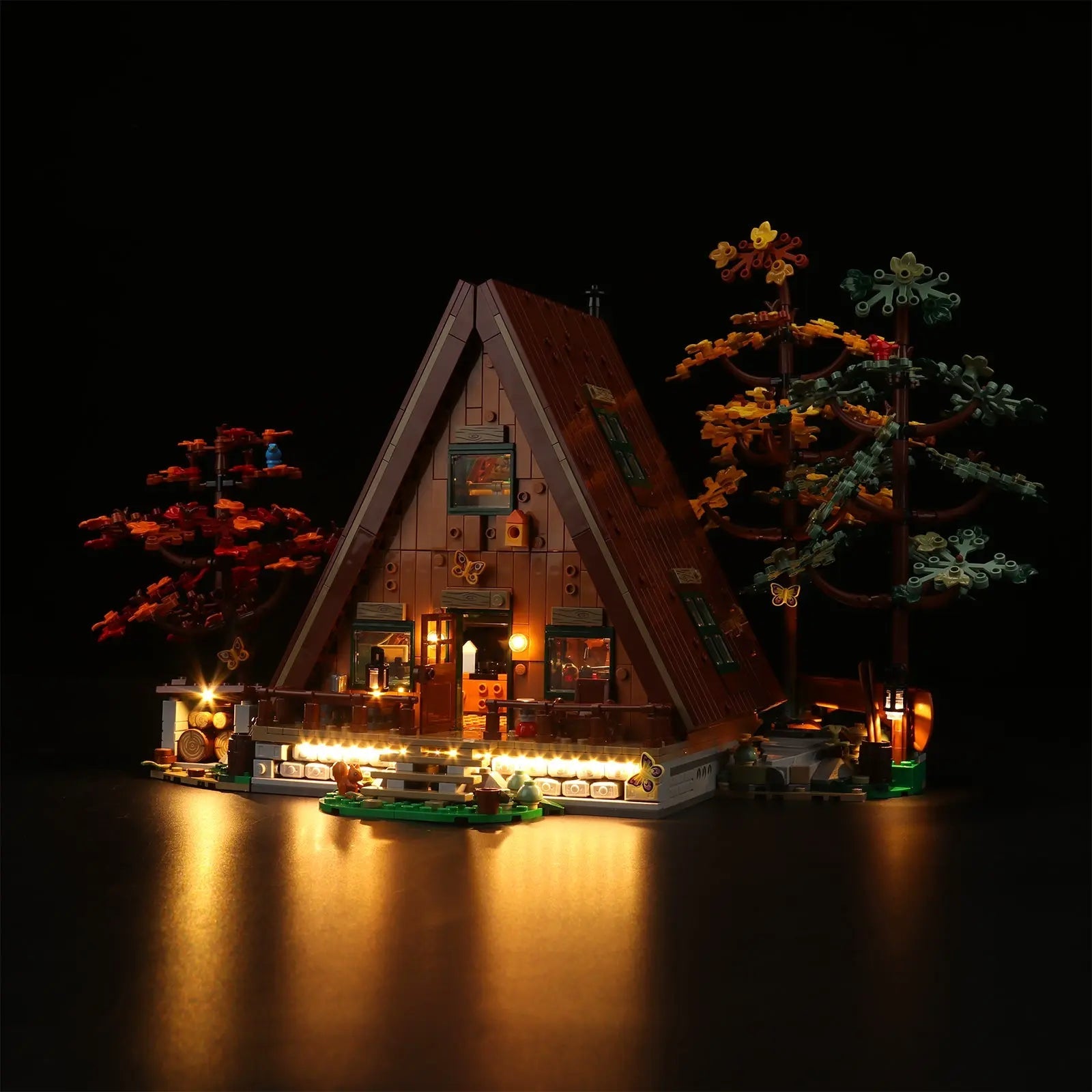 LED-Beleuchtungsset für LEGO® Finnhütte #21338