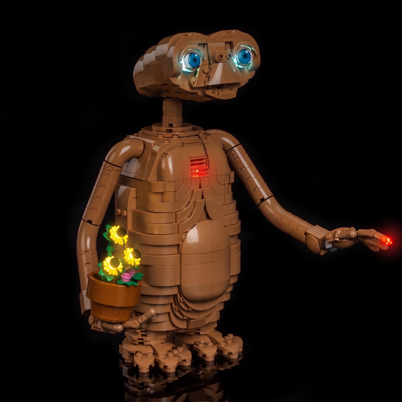 light kit for LEGO® Ideas E.T. the Extra-Terrestrial #21370, crisp LED accents on the details