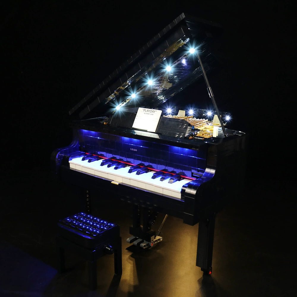 LED light kit for LEGO® Ideas Grand Piano #21323 | Bright My Bricks