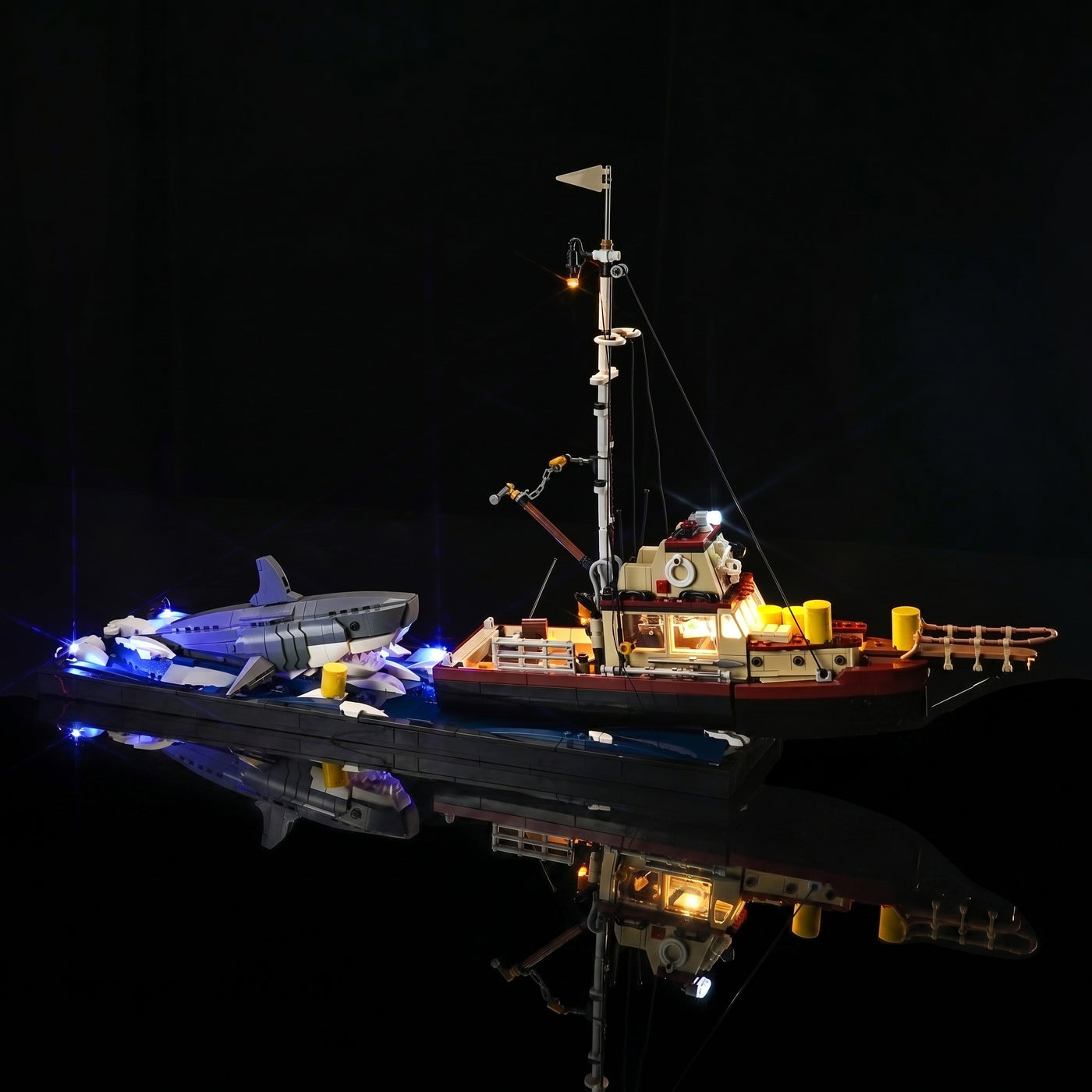 LED light kit for LEGO® Ideas Jaws #21350 | Bright My Bricks