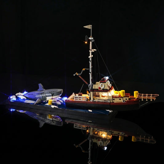 LED light kit for LEGO® Ideas Jaws #21350 | Bright My Bricks