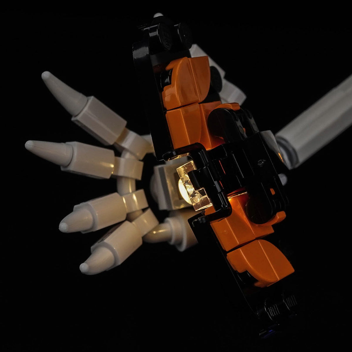 Bright My Bricks LED light kit for LEGO® Ideas La Catrina #21372 — fully illuminated on display