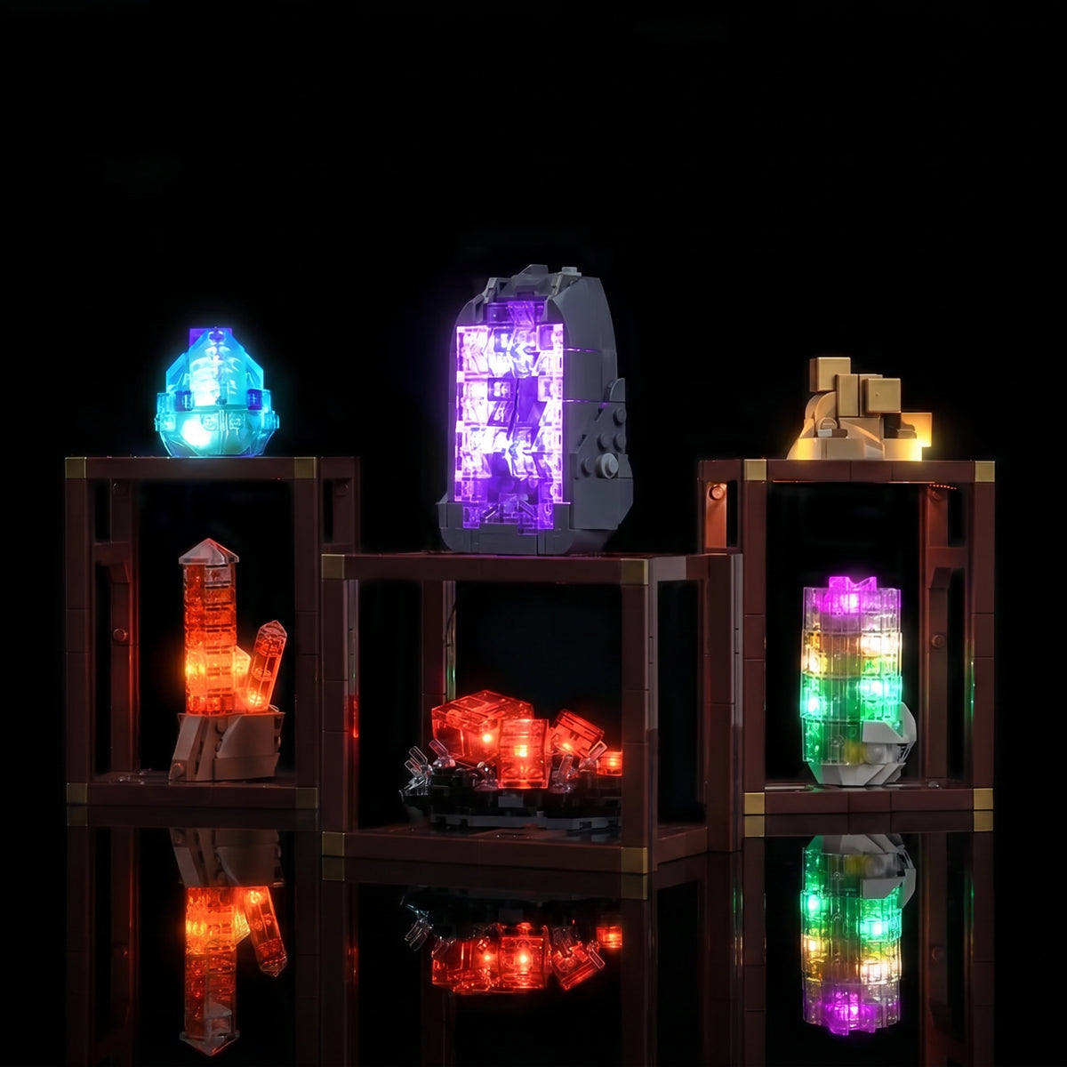 LED light kit for LEGO® Ideas Mineral Collection #21362 | Bright My Bricks
