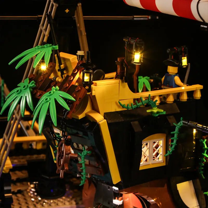 Light Kit for LEGO Ideas Pirates of Barracuda Bay #21322 - Bright My Bricks