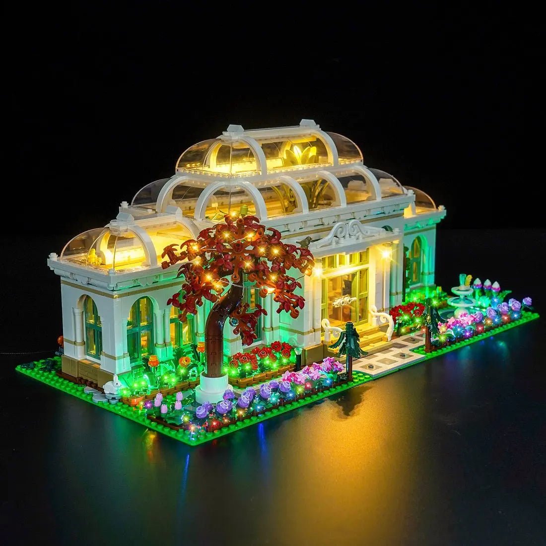 LEGO Ideas The Botanical Garden #21353 LED lighting detail