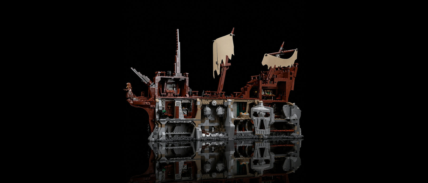 Light Kit for LEGO® Ideas The Goonies™ #21363 — standard build, without the LED light kit