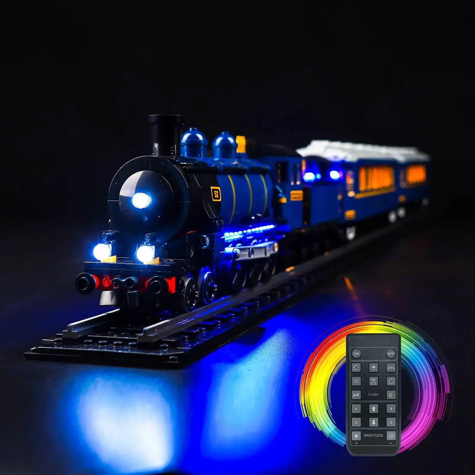 Light Kit for LEGO Ideas The Orient Express Train 21344 - Bright My Bricks