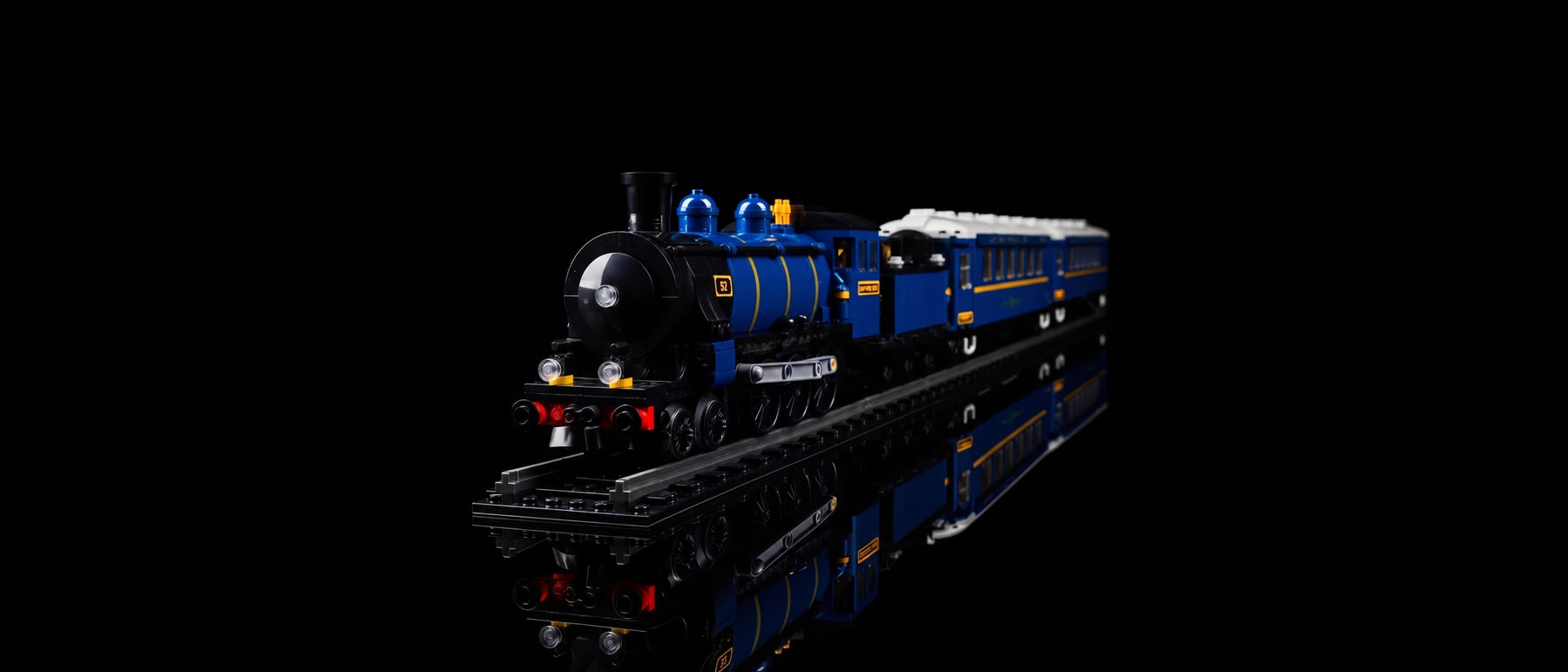 LED-Beleuchtungsset für LEGO® Der Orientexpress #21344 — standard build, without the LED light kit