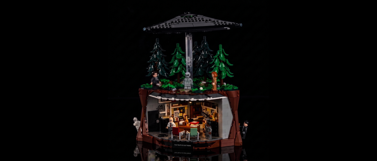 LED-Beleuchtungsset für LEGO® The X-Files #21369 — standard build, without the LED light kit