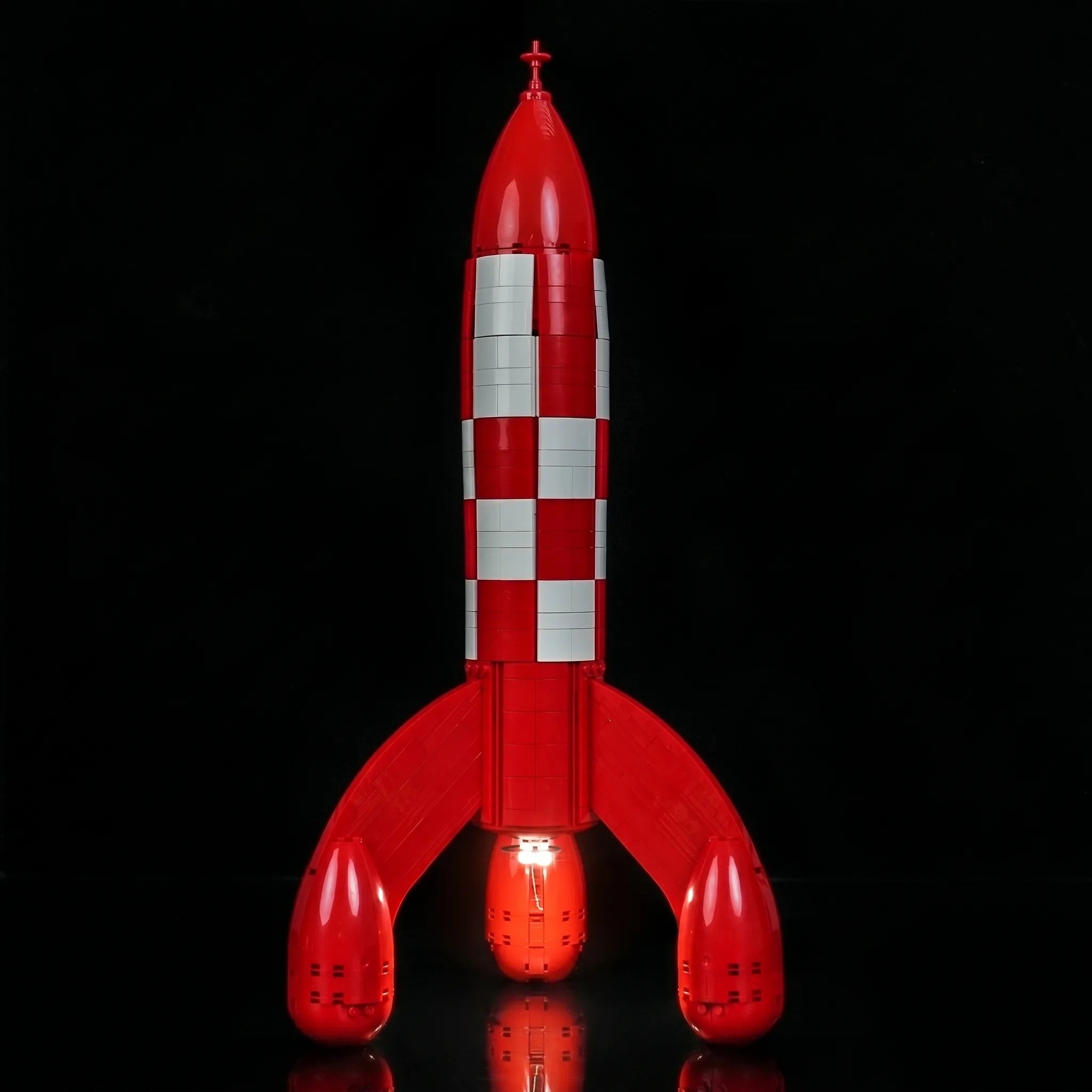 LED light kit for LEGO® Ideas Tintin Moon Rocket #21367 | Bright My Bricks