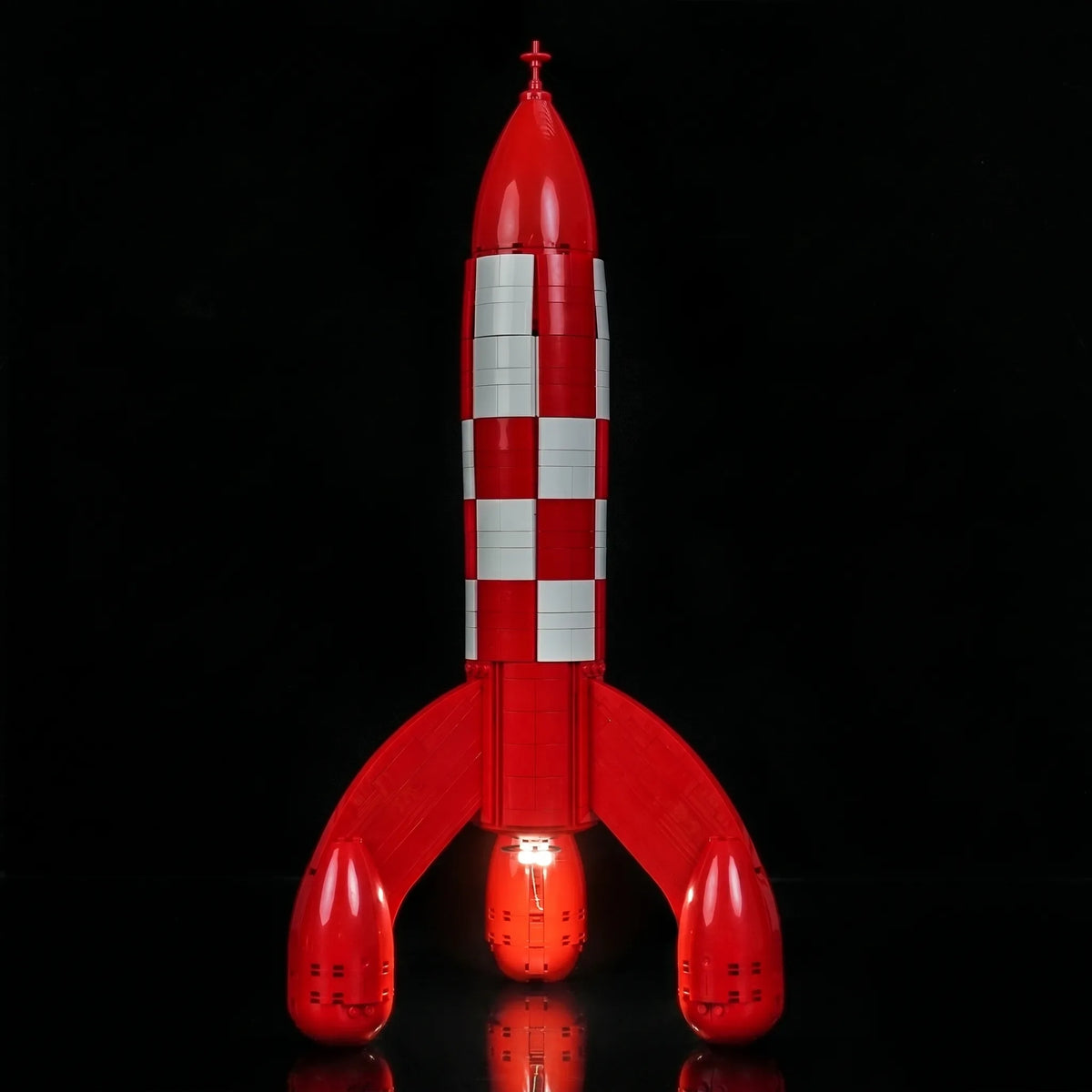 LED light kit for LEGO® Ideas Tintin Moon Rocket #21367 | Bright My Bricks