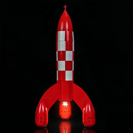 LED light kit for LEGO® Ideas Tintin Moon Rocket #21367 | Bright My Bricks