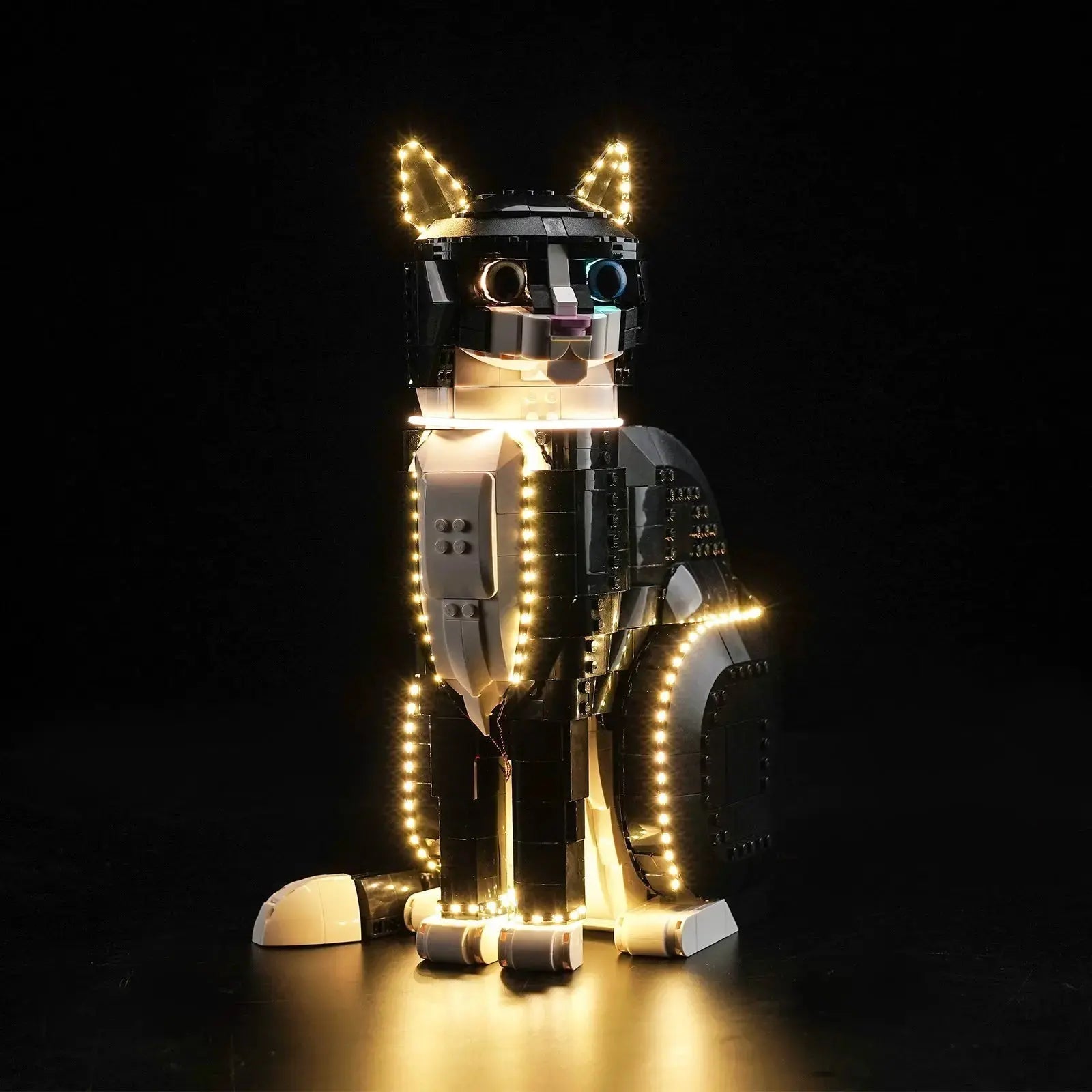 Light Kit for LEGO Ideas Tuxedo Cat #21349 - Bright My Bricks