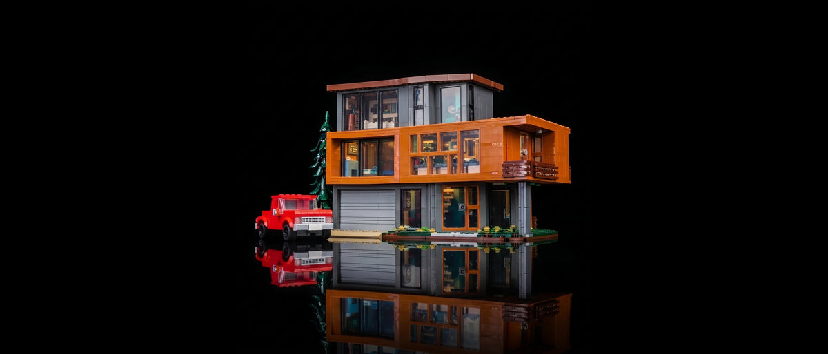 Light Kit for LEGO® Ideas Twilight The Cullen House #21354 — standard build, without the LED light kit