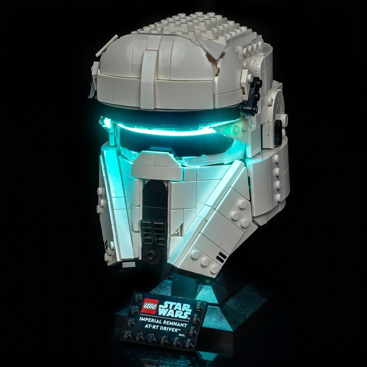 LED light kit for LEGO® Imperial Remnant AT-RT Driver Helmet #75458 | Bright My Bricks