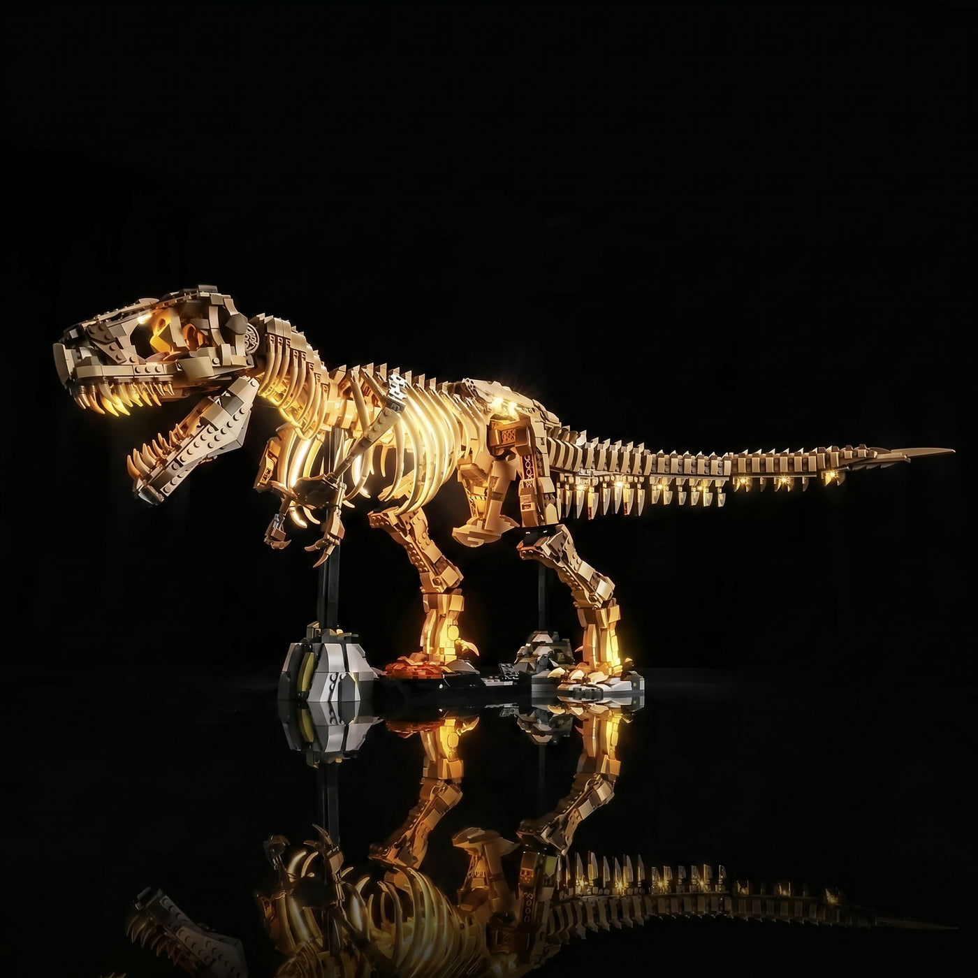 LED light kit for LEGO® Jurassic World Dinosaur Fossils: Tyrannosaurus rex #76968 | Bright My Bricks