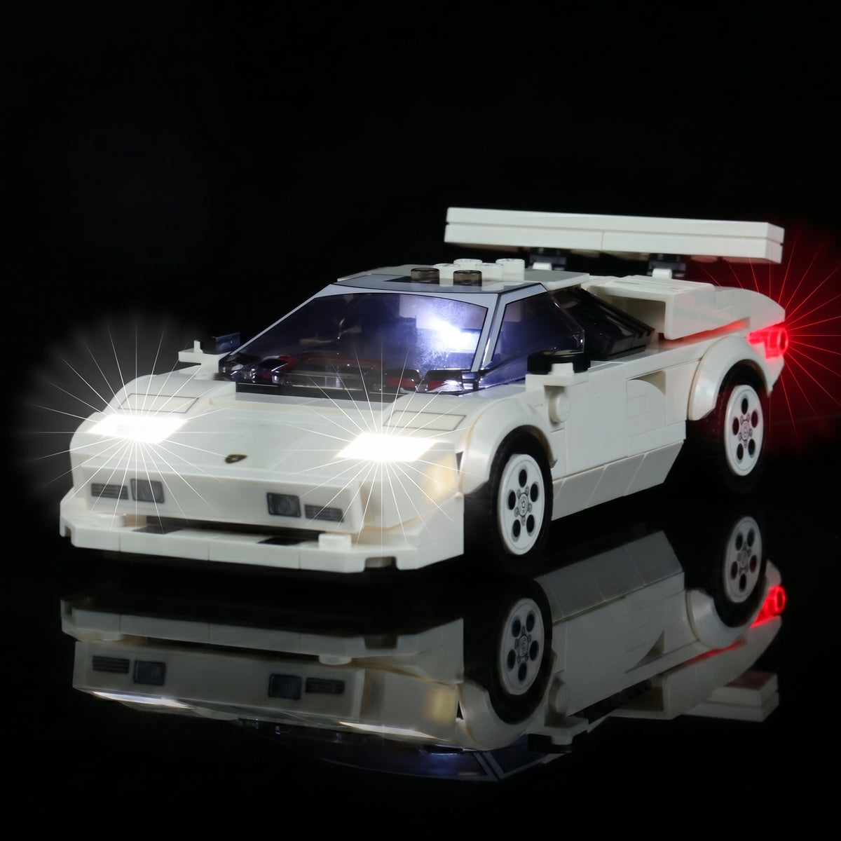 LED light kit for LEGO® Lamborghini Countach #76908 | Bright My Bricks