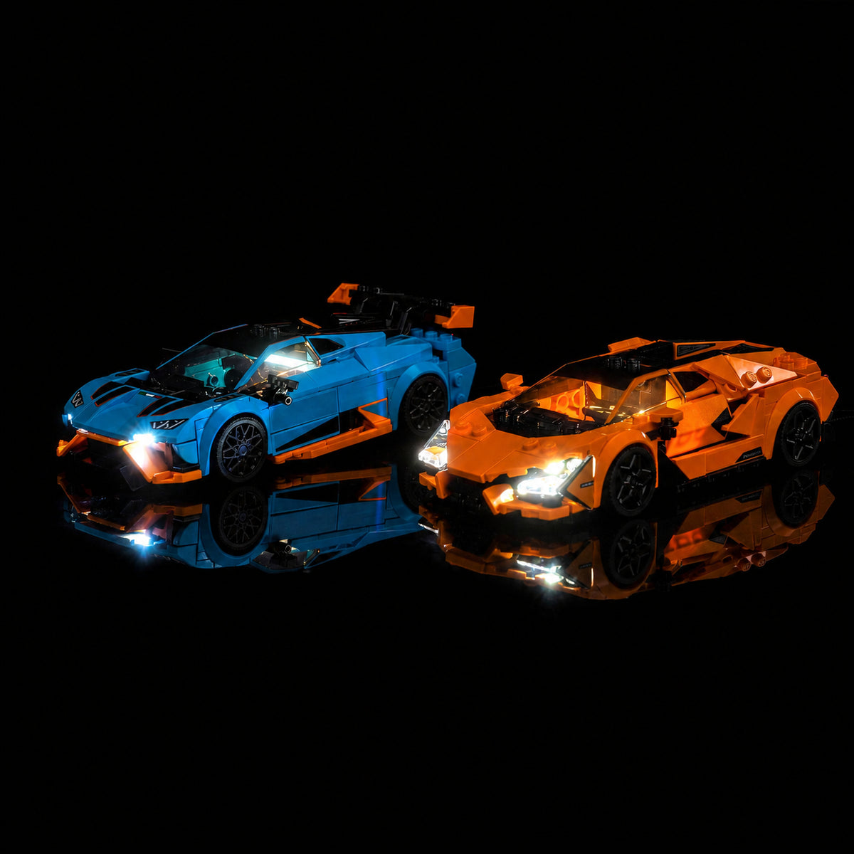 LED light kit for LEGO® Lamborghini Revuelto & Huracán STO #77238 | Bright My Bricks