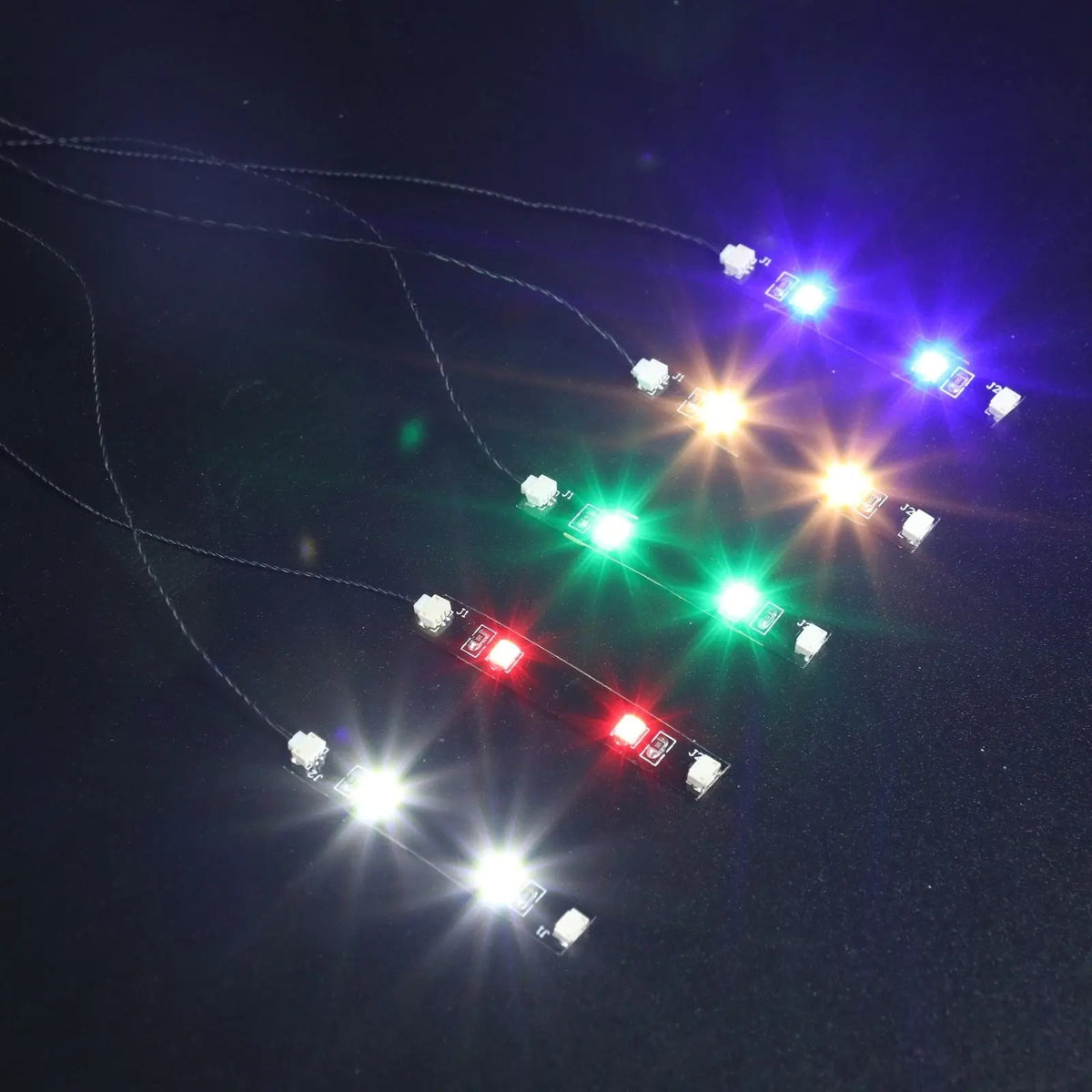 LED Light Strip Accessories for LEGO DIY (Pack of 10) — USB-powered LED lights for LEGO®, display lighting in a dark room