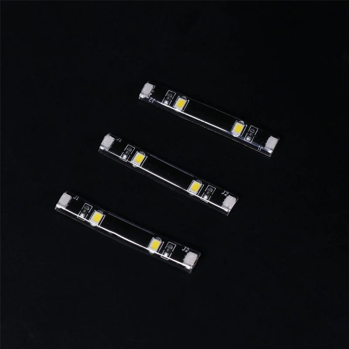 LED Light Strip Accessories for LEGO DIY (Pack of 10) — custom LEGO® lighting, fully illuminated on display
