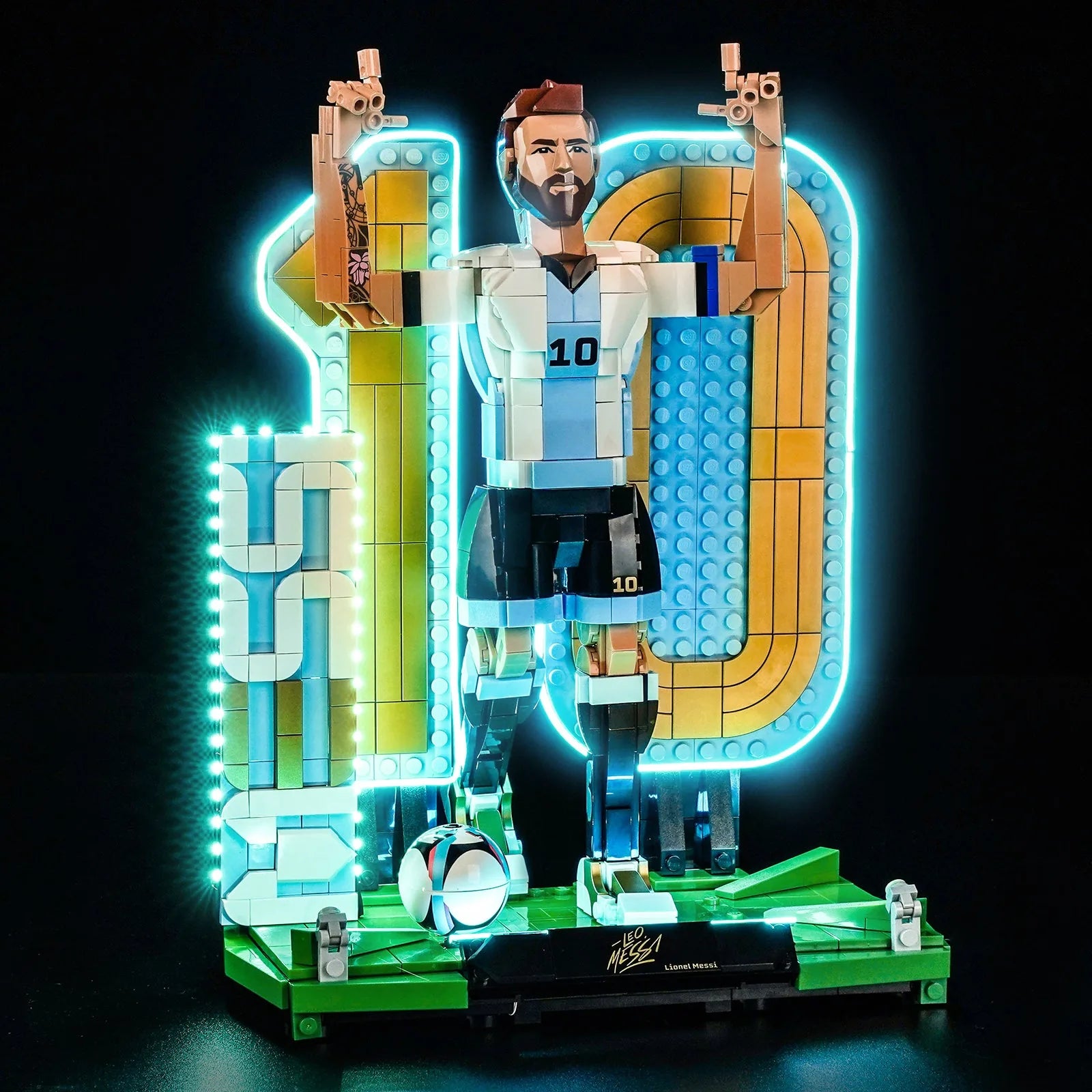 Light Kit for LEGO Lionel Messi Soccer Legend #43015 - Bright My Bricks