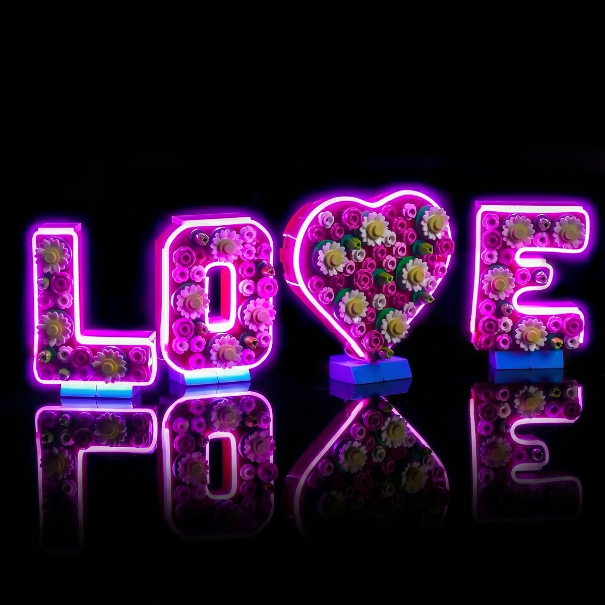 LED light kit for LEGO® Love Letters #40867 | Bright My Bricks
