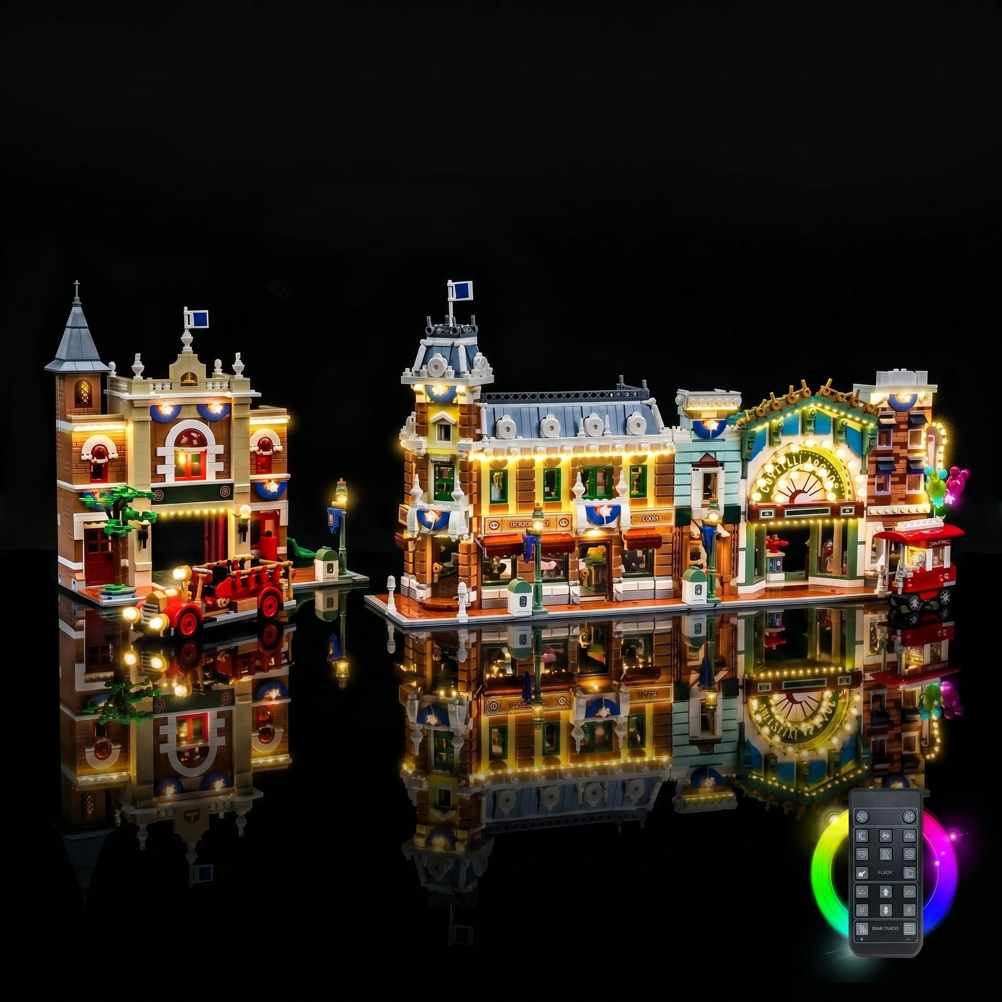 LED light kit for LEGO® Main Street, U.S.A. #43302 | Bright My Bricks